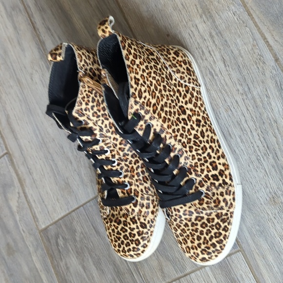 Matisse Cow Hair High Tops - Picture 2 of 6